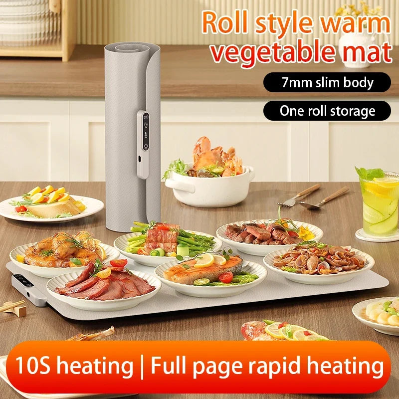 Smart Portable Food Warmer Plate