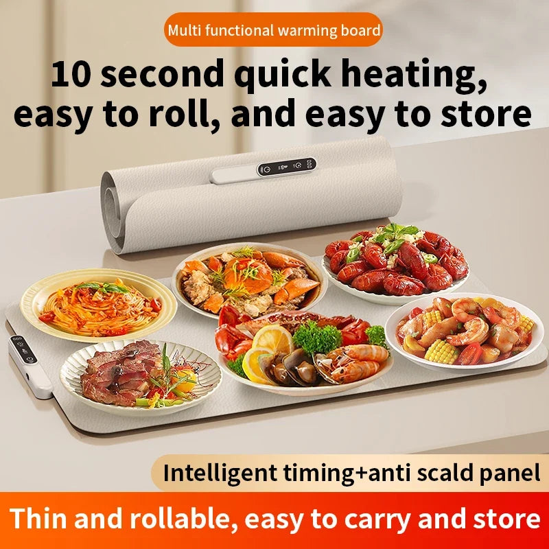 Smart Portable Food Warmer Plate