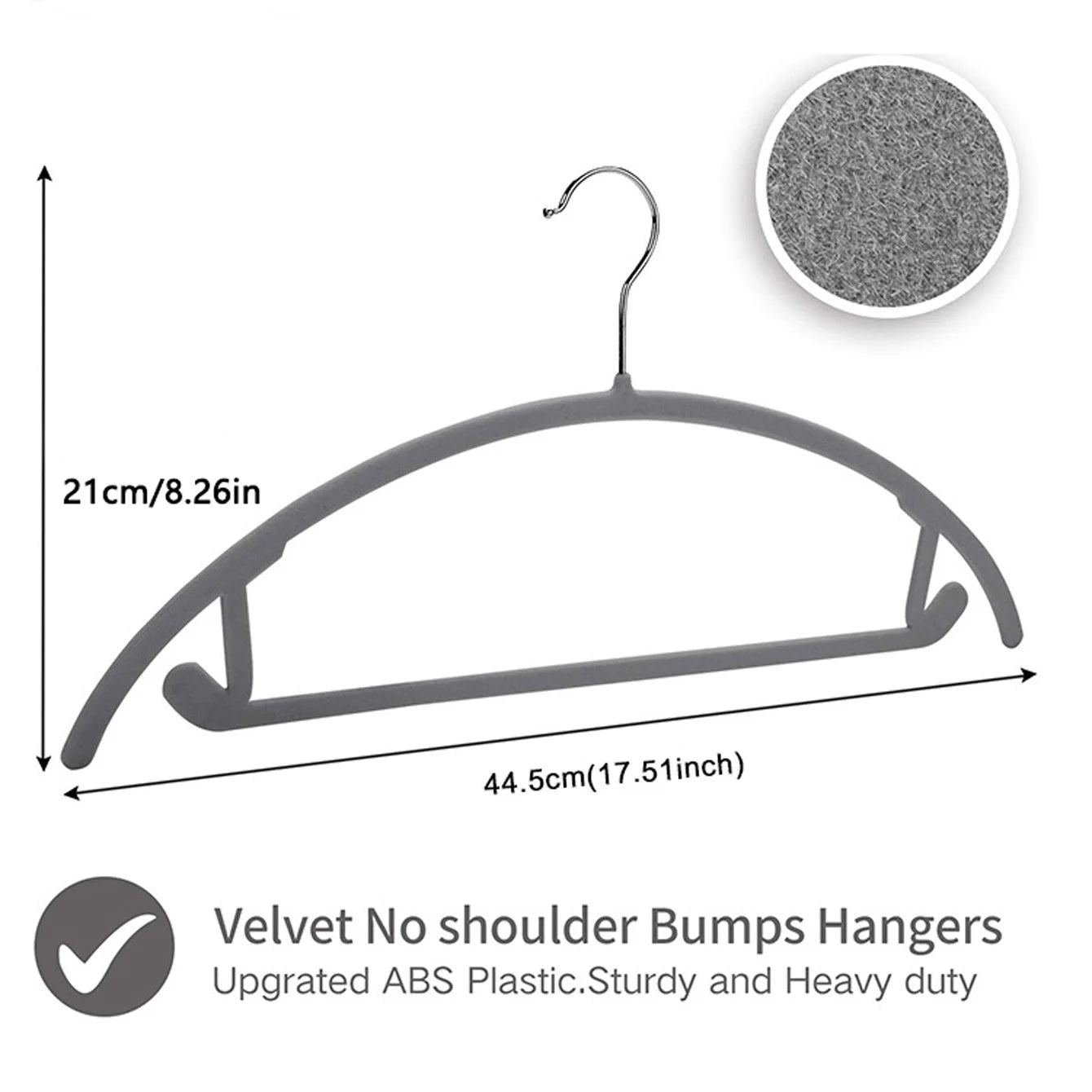 Velvet Closet Saver Hangers