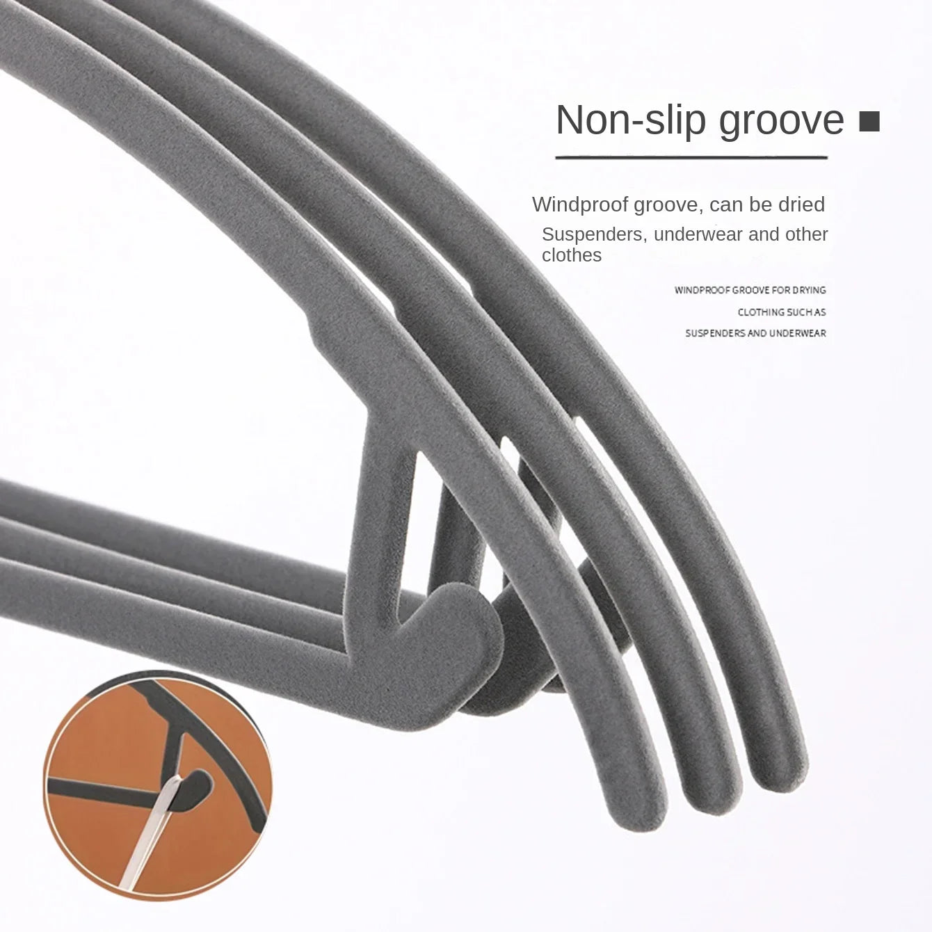 Velvet Closet Saver Hangers